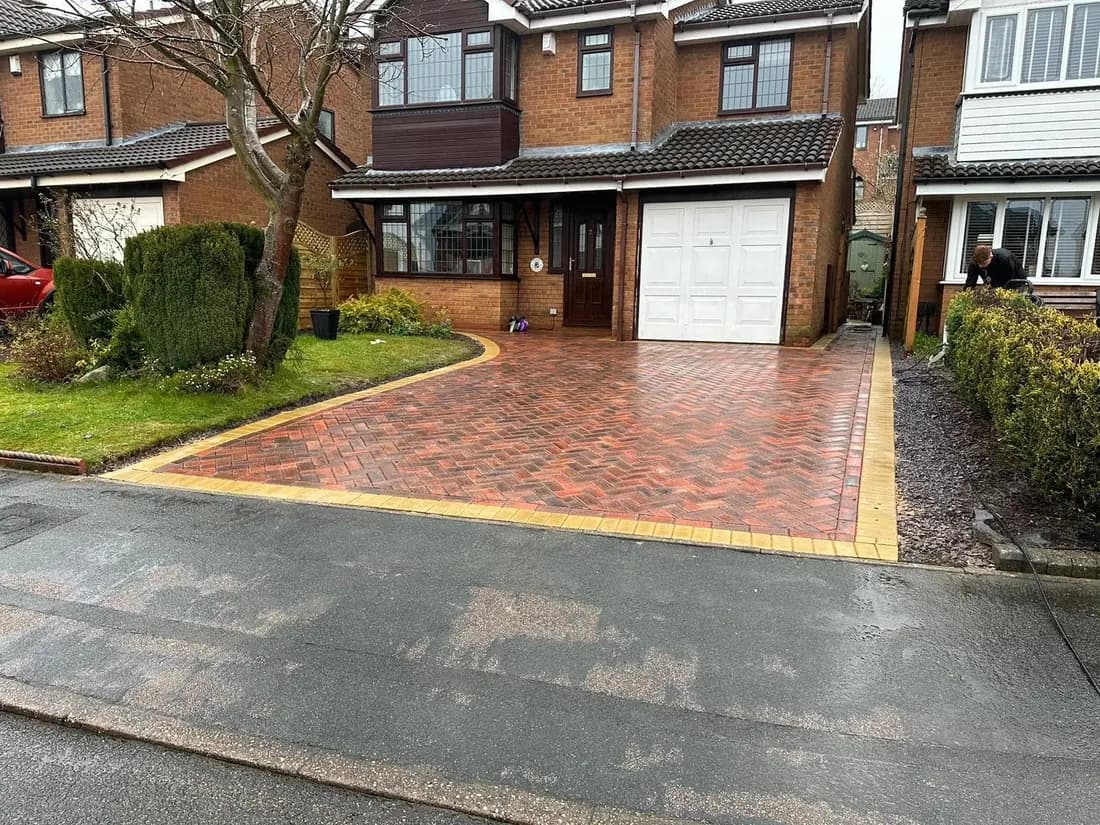 Paving and landscaping in Congleton