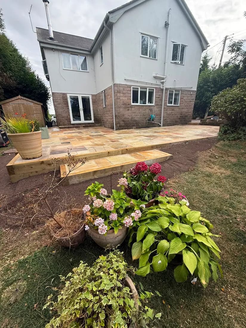Lawns & Raised Beds completed by Cheshire Paving Solutions