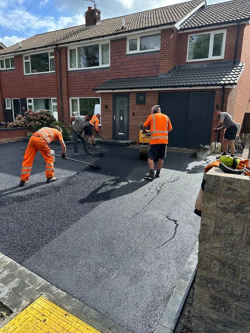 Paving and landscaping in South Manchester